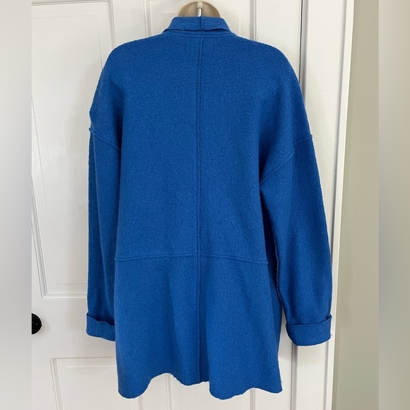 Tahari Women’s Wool Blend Open Front Sweater Cardigan Size Large Grandms Chic - Picture 6 of 13